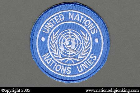 International Missions: Thai made United Nations Patch
