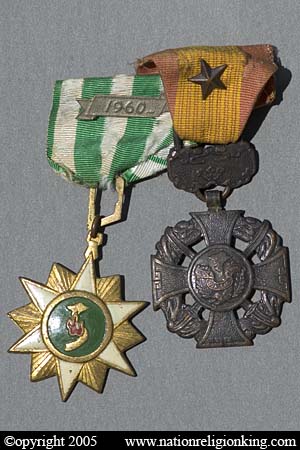 International Missions: Vietnam Campaign and Cross of Gallantry awarded to RTAVF Pvt. Thavatchai Boonyapichayakit