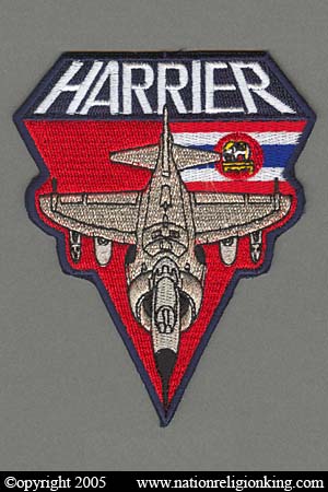 Royal Thai Navy: Sea Harrier Squadron Patch