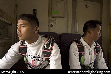 Border Patrol Police: Skydive Instructors. Hua Hin, Thailand.