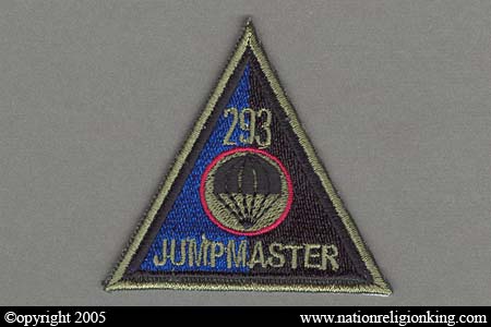 Training Insignia: Police Jumpmaster Patch