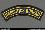 Narcotics Suppression Police: Older Narcotics Bureau Shoulder Tab