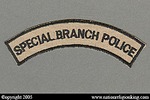 Special Branch Police: Special Branch Shoulder Tab