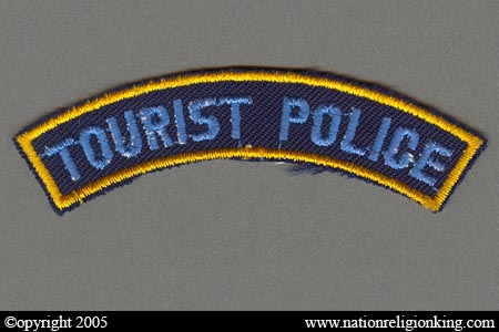 Tourist Police: Tourist Police Tab Patch