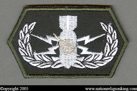 Training Insignia: Police EOD Patch Variant